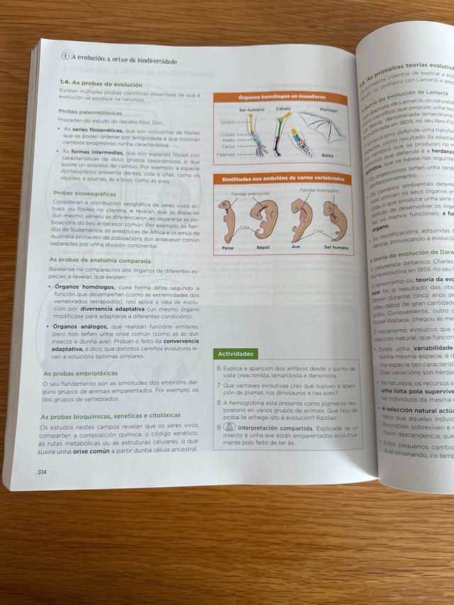 Bioloxía, Xeoloxía e Ciencias Ambientais 1.