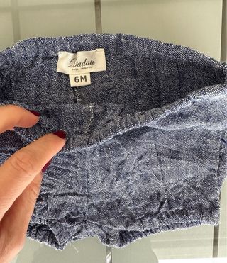 Conjunto niña 6 meses: vestido y pololo