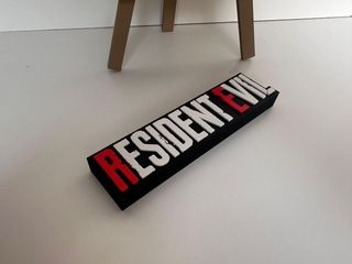 Logo Resident Evil 3D en varios tamaños