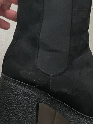 Botines negros talla 40