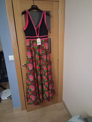 Vestido largo Camaleonica floral