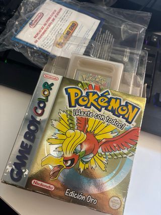 Pokemon Oro Game Boy Color Completo