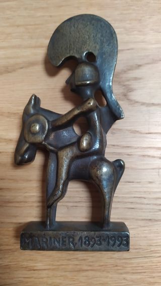 Escultura de Bronce Arte Ibero. Guerrero Ibero.