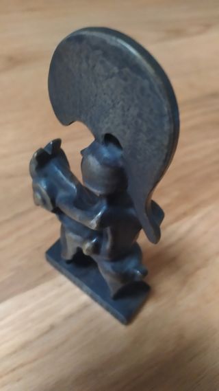 Escultura de Bronce Arte Ibero. Guerrero Ibero.