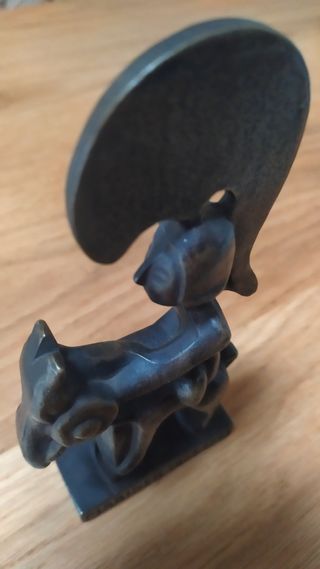 Escultura de Bronce Arte Ibero. Guerrero Ibero.