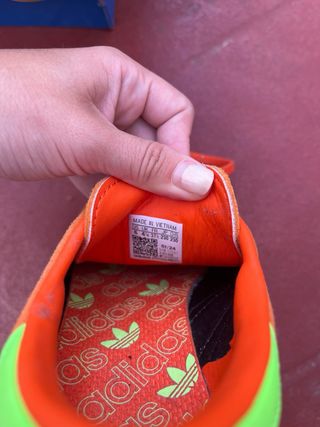 Adidas Hamburg Naranja y Verde