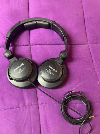 Audibax RH5 Auriculares Profesionales Negros