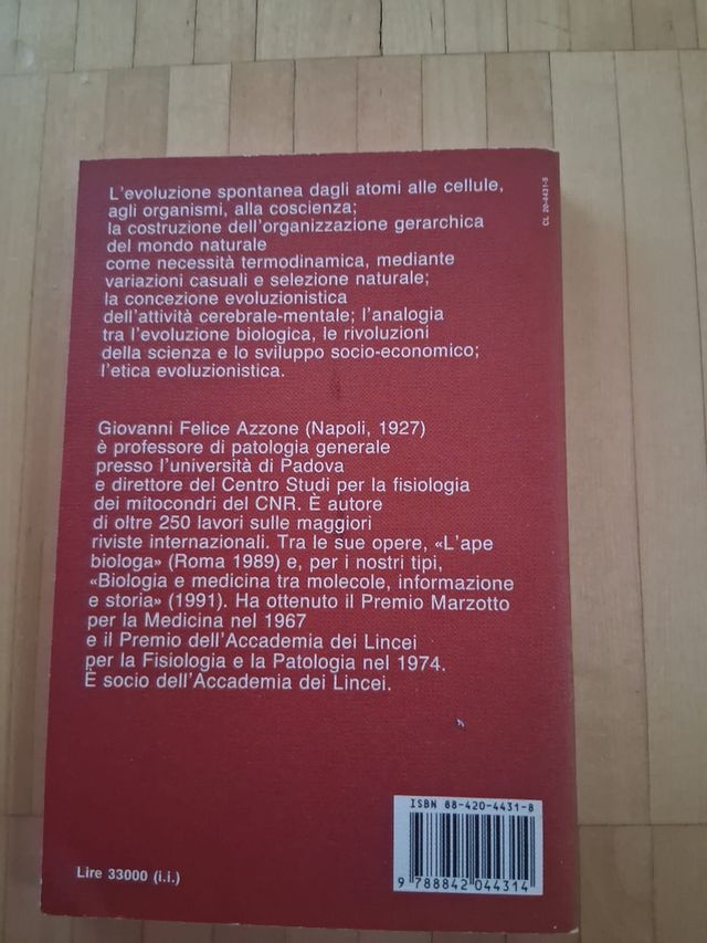 Azzone Giovanni Felice - Il senso della vita - Lat