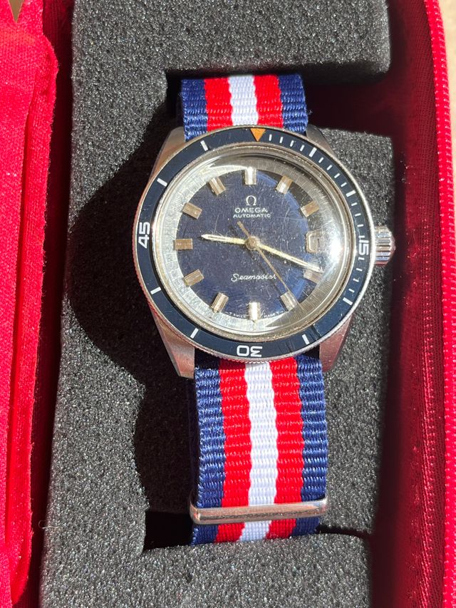 Omega Seamaster 60 Deep Blue 166.062