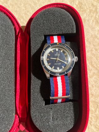 Omega Seamaster 60 Deep Blue 166.062