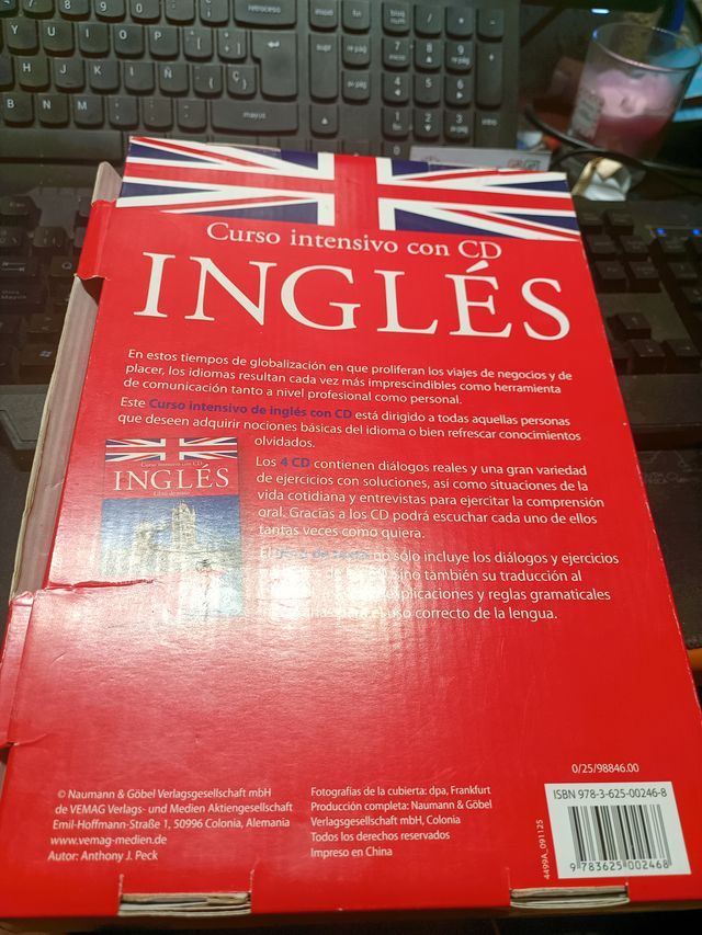 Curso Inglés Intensivo con 4 CDs