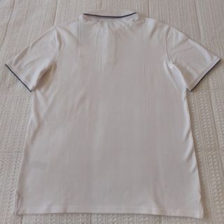 Polo Kiabi blanco talla M nuevo con etiqueta