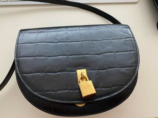 Bolso Ted Baker Piel dibujo Cocodrilo Negro 