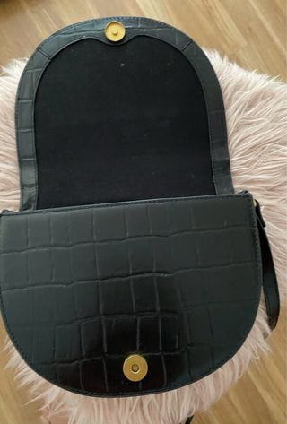 Bolso Ted Baker Piel dibujo Cocodrilo Negro 
