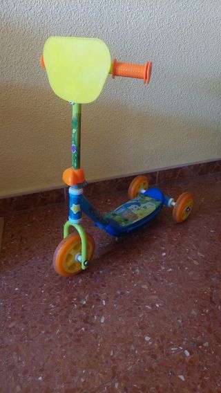 Patín infantil Patrulla Canina 3 ruedas