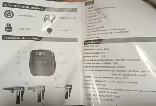 Inflador Eléctrico Coche LOETAD 12V CZK-3602