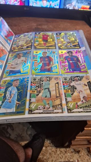 Álbumes Panini Adrenalyn XL + cromos