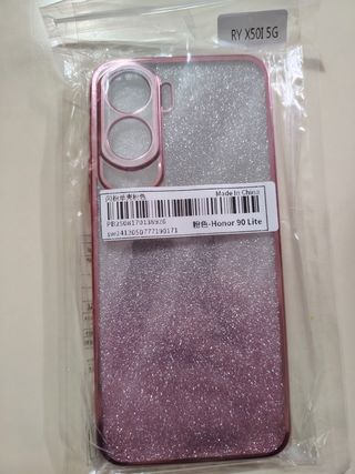 Funda Honor 90 Lite Rosa Brillante