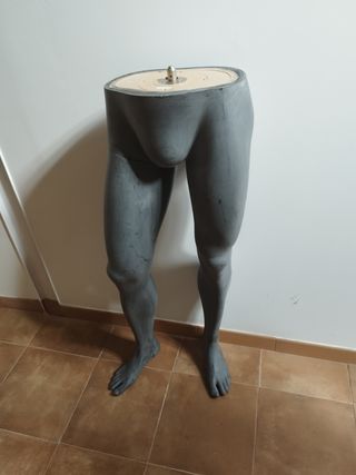 Maniquí de piernas de adulto