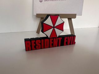 Resident Evil Logo - Letrero Decorativo