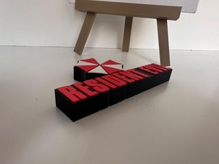 Resident Evil Logo - Letrero Decorativo
