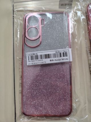Funda Honor 90 Lite Rosa Brillante