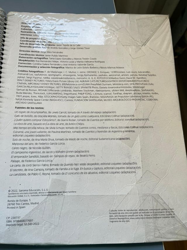 Libro de lengua 5 primaria