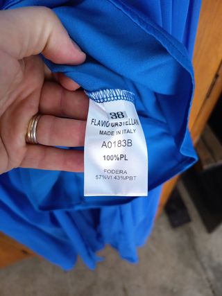 Abito da cerimonia blu