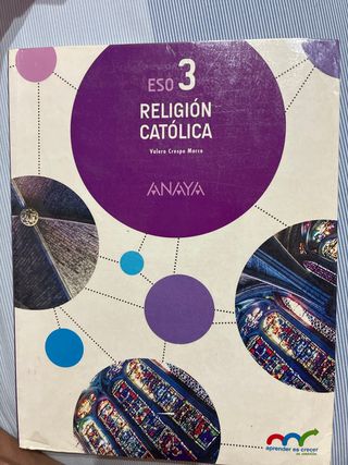 Libro de Religión Católica 3° ESO