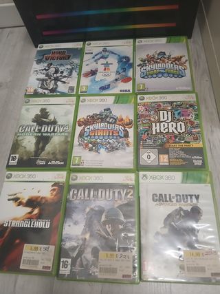 Lote 9 Juegos Xbox 360