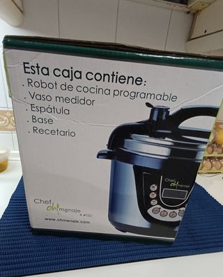 Robot Cocina Chef Oh!Menaje Programable