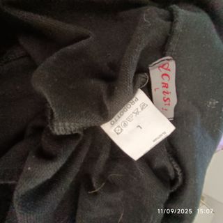 Pantalón Negro Cristi Talla L