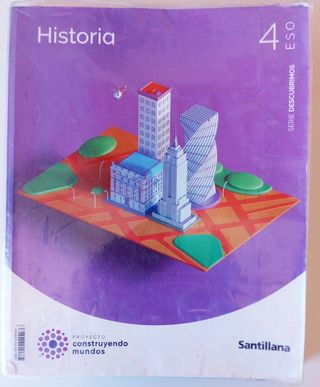 Libro de texto HISTORIA 4 ESO.