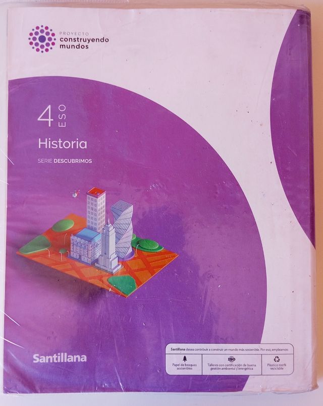Libro de texto HISTORIA 4 ESO.