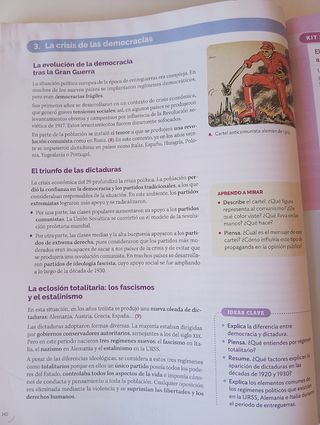 Libro de texto HISTORIA 4 ESO.