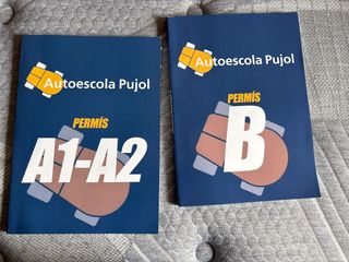 Libros autoescuela carnet (A1) (A2) y coche (B)