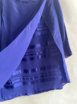 Blusa Massimo Dutti Azul Talla M