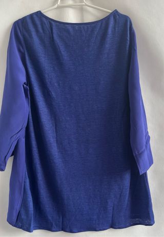 Blusa Massimo Dutti Azul Talla M