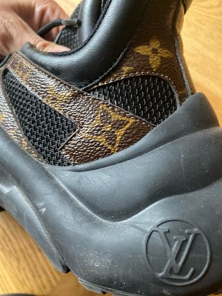 Zapatos Louis Vuitton Negros y Marrones