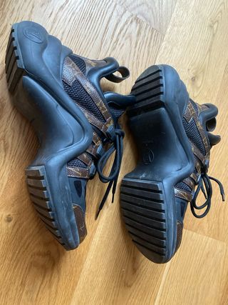 Zapatos Louis Vuitton Negros y Marrones