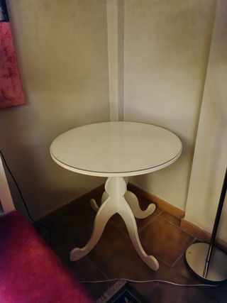 Mesa de esquina redonda