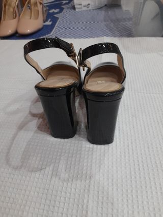 Scarpe tacco 8cm Prima Donna n.37 nere