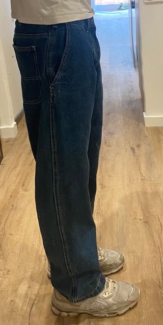 Obey Pantalones Baggy Fit Carpenter Talla 30