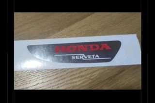 Pegatina Honda Serveta