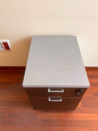 Cajonera de oficina con 2 cajones