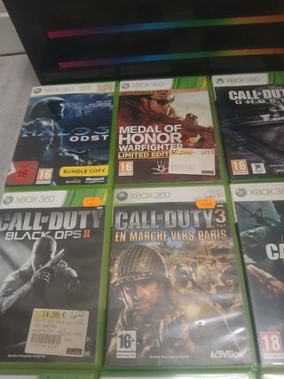 Lote 9 juegos Xbox 360