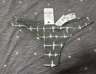 Bikini brasileño verde talla S