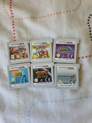 Lote 6 Juegos Nintendo 3DS