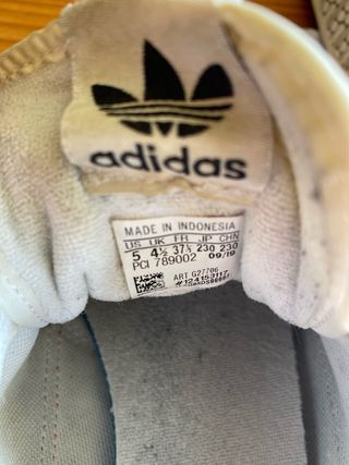Adidas Blancas Talla 38