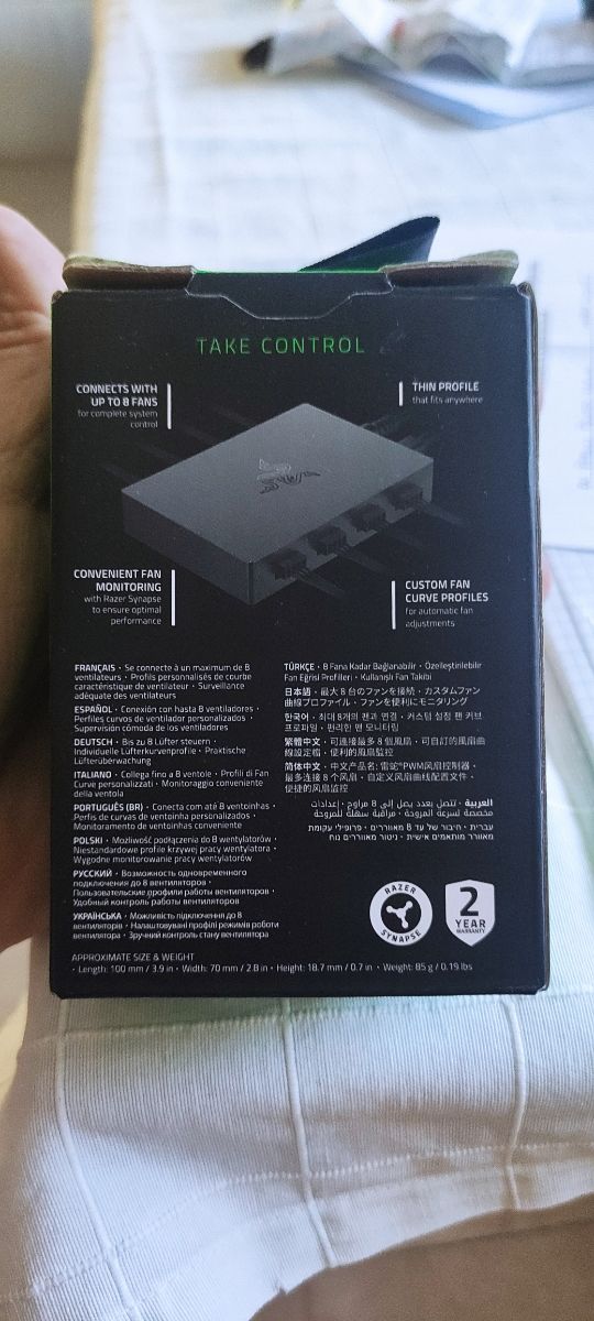 Controlador Ventilador Razer PWM PC